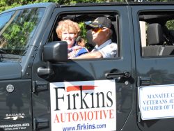 Regent Spry honored in Veterans Day Parade 2016
